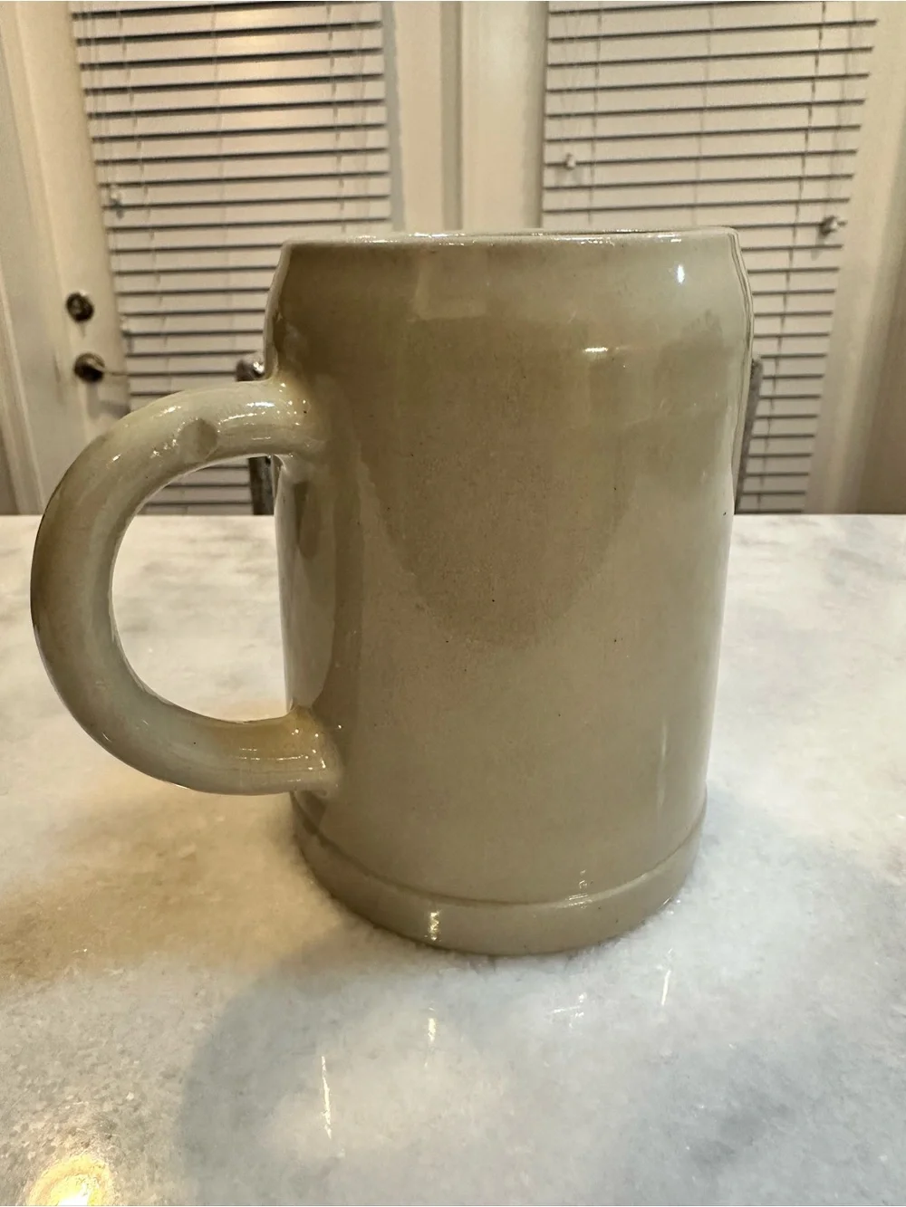 Vintage Beck's Glazed Stoneware Beer Stein, 20oz